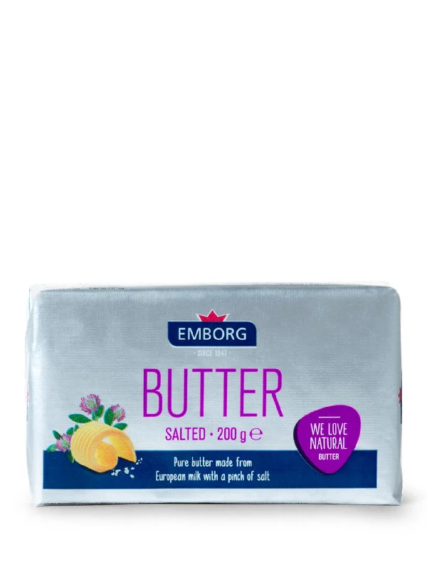 EMBORG SALTED BUTTER 200G