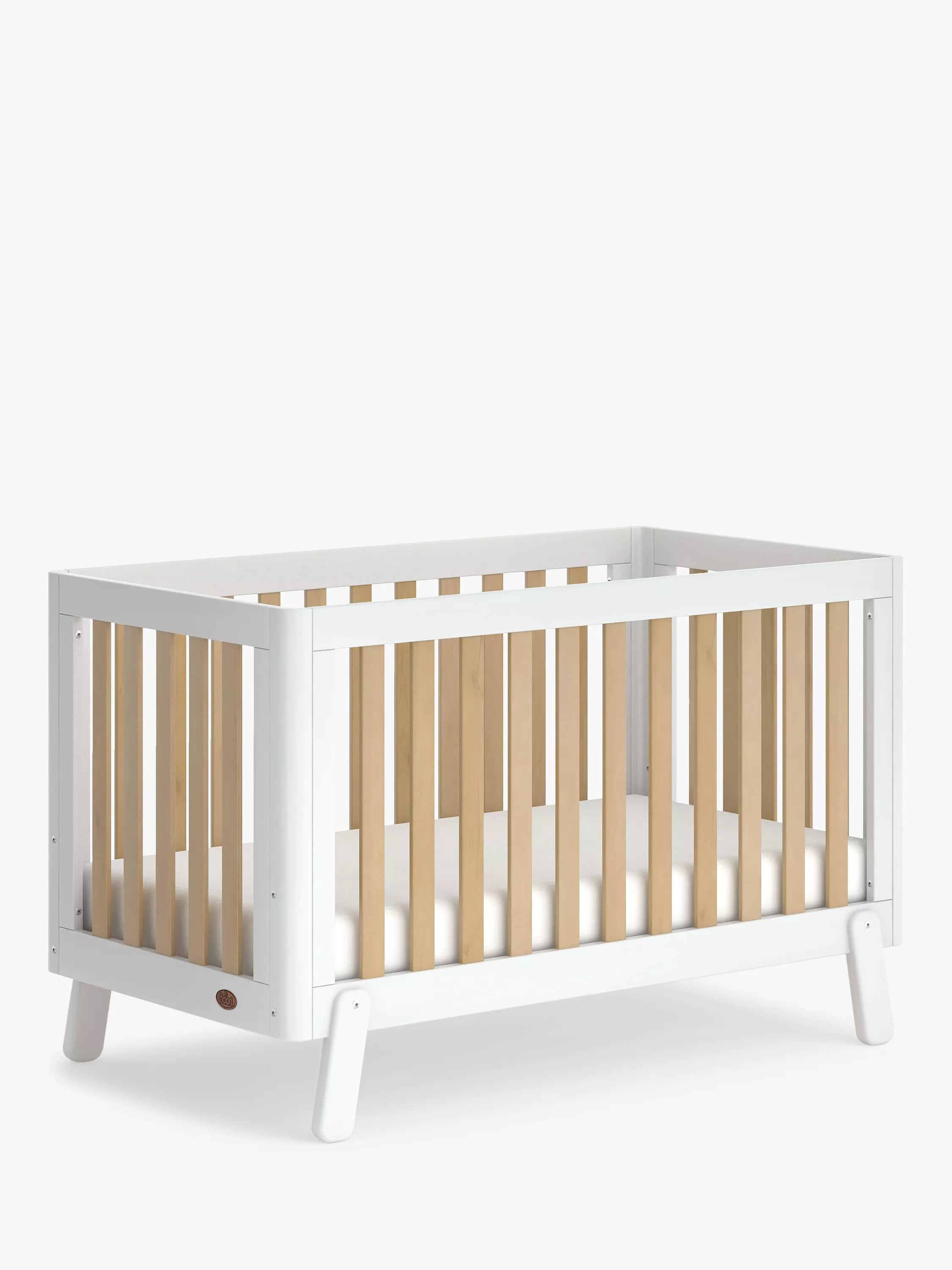 Boori Turin Cotbed, White/Almond