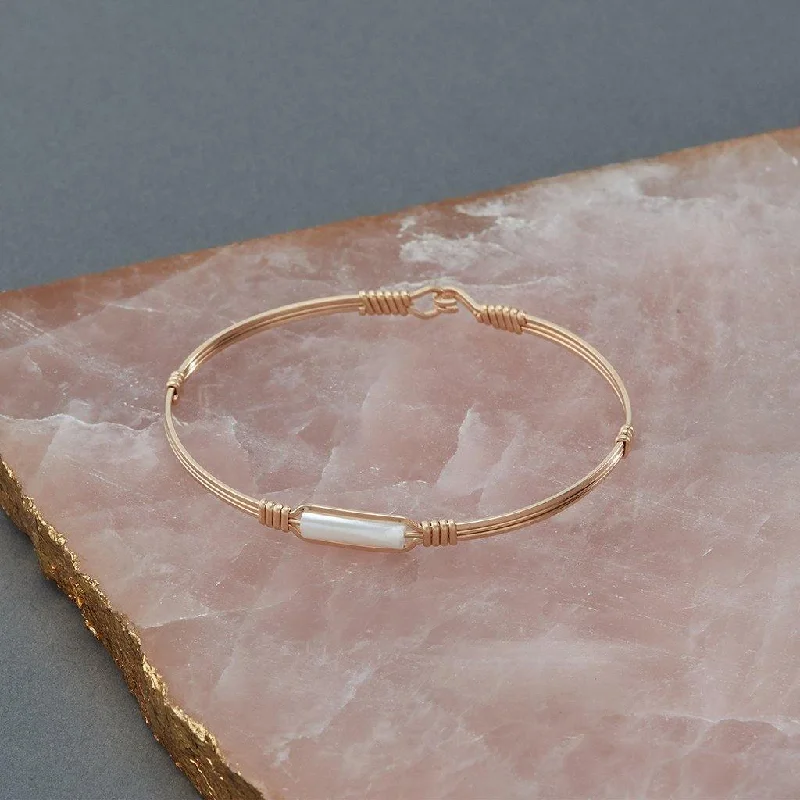 Ronaldo Jewelry : A Moment In Time Bracelet - Made with 14K Gold and Argentium Silver