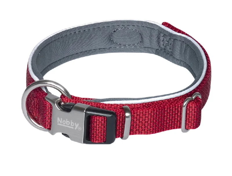 80631-01 NOBBY Collar "Classic Preno Royal" red L: 45-55 cm; W: 25/35 mm