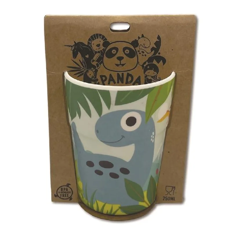 H & H Gifts : Panda Cups in Blank Dinosaur