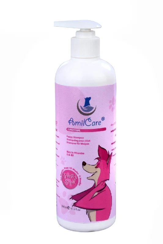 Amil Care Pretty Pink Puppy Shampoo 500ml