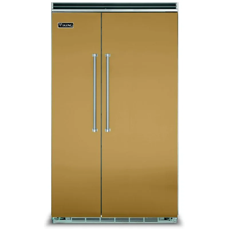 Viking 48-inch, 29.05 cu.ft. Built-in Side-by-Side Refrigerator with Internal Automatic Ice Machine VCSB5483GH