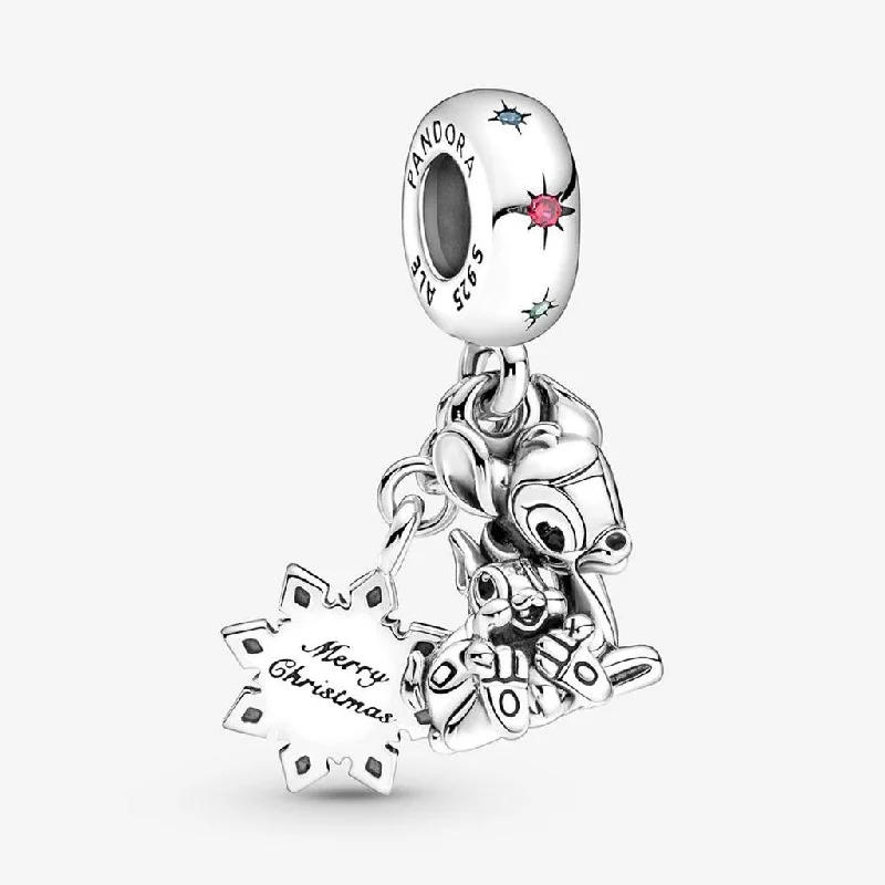 PANDORA : Disney Bambi & Thumper Dangle Charm