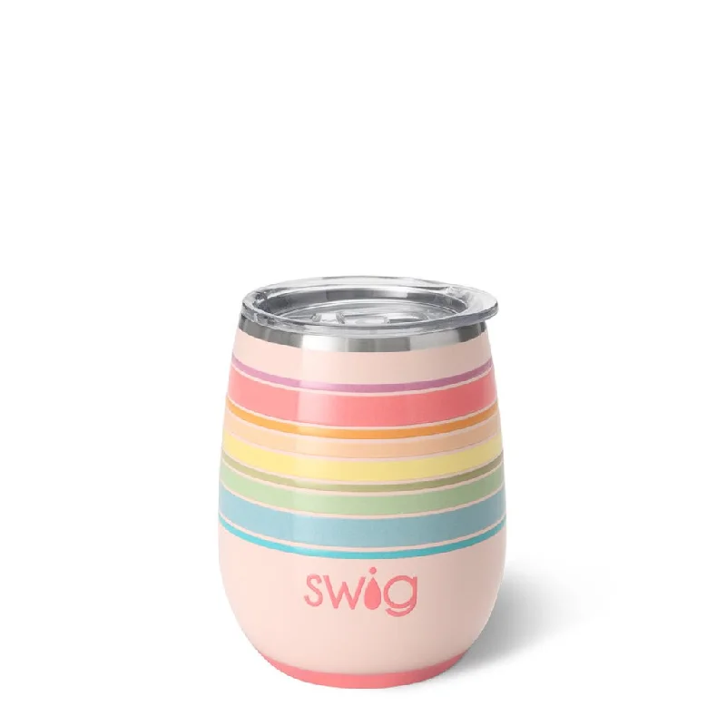 Swig : Good Vibrations Stemless Wine Cup (14oz)