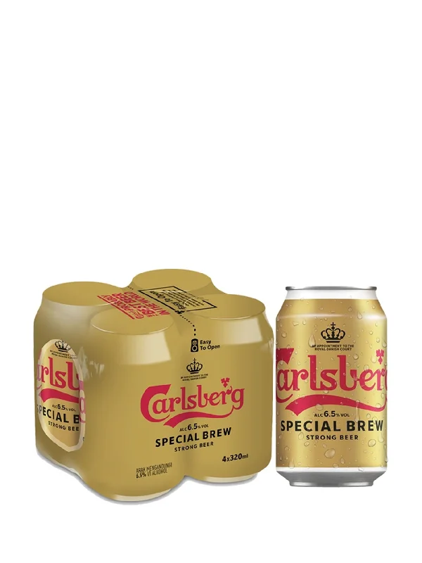 CARLSBERG SPECIAL BREW CAN 4X320ML