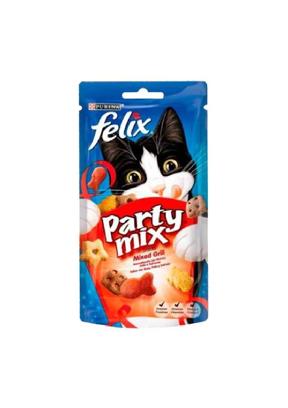 Purina Felix Party Mix Cat Treats Mix Grill 85g