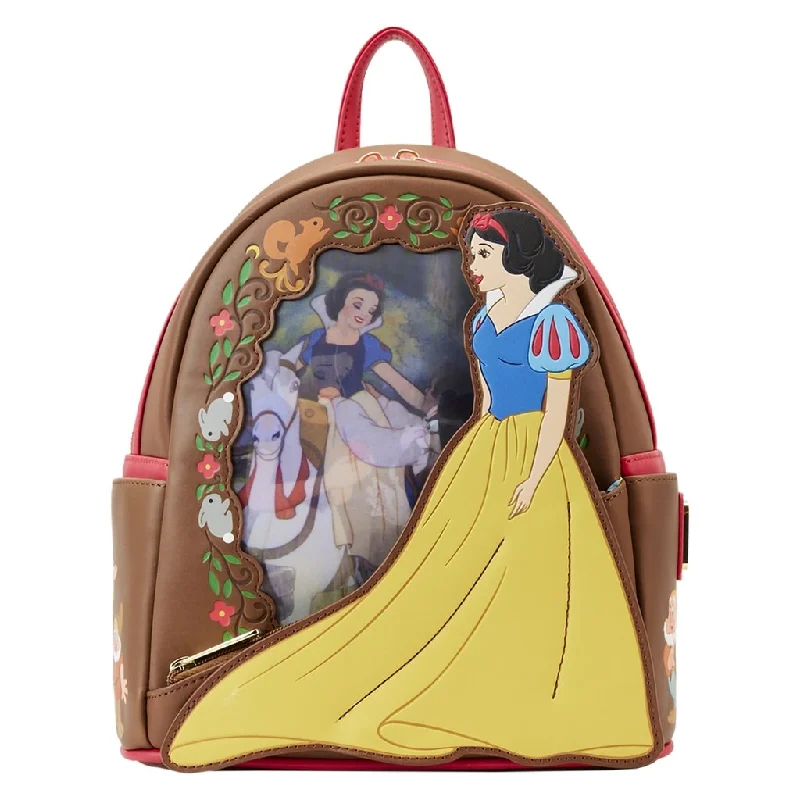 Loungefly : Snow White Lenticular Princess Series Mini Backpack