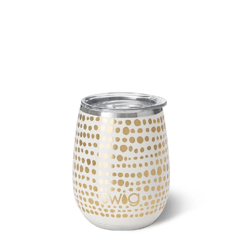 Swig : Glamazon Gold Stemless Wine Cup (14oz)