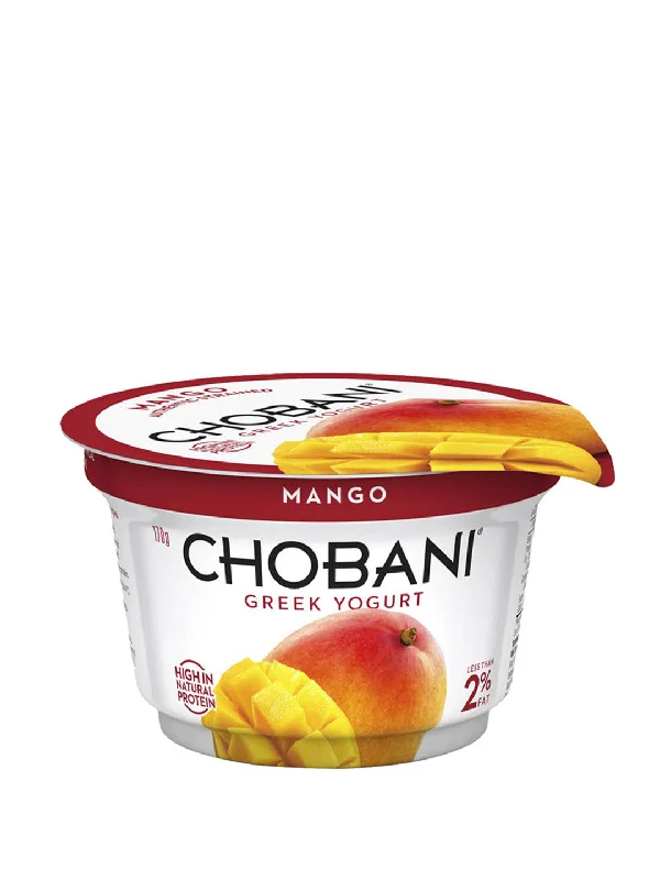 CHOBANI GREEK YOGHURT 2% FAT MANGO 160G