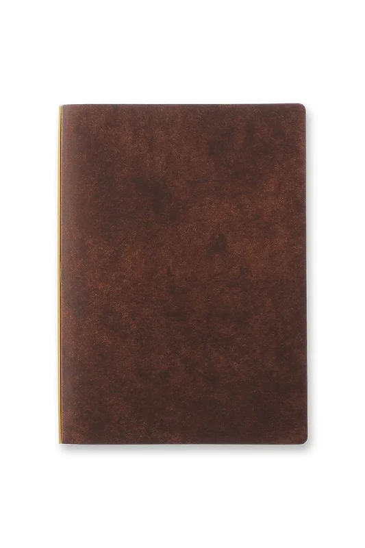 PLOTTER Pueblo 6-Ring Leather Binder A5 Size Brown