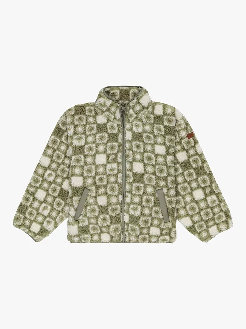 Roxy Kids' Like Electricity Fleece, Oil Green