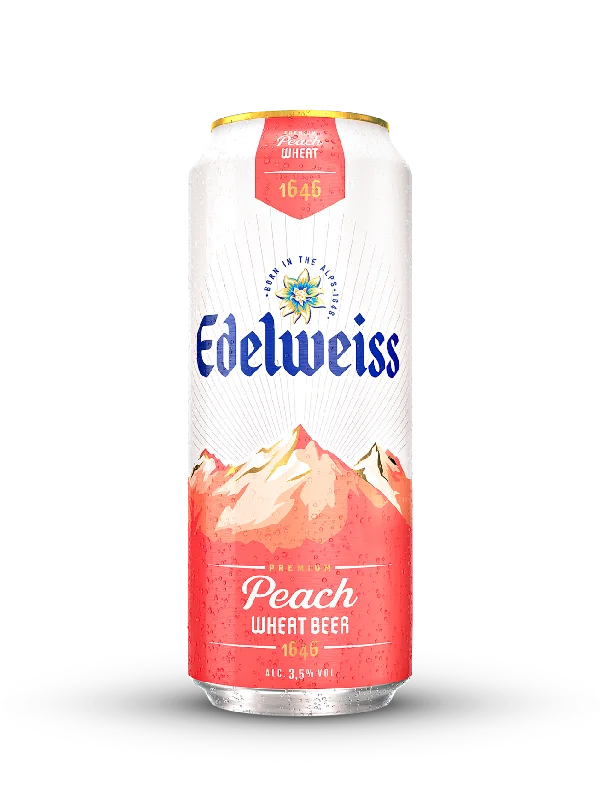 EDELWEISS PEACH 320ML