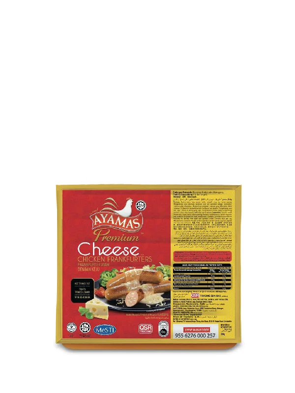 AYAMAS PREM CHEESE FRANK 235G