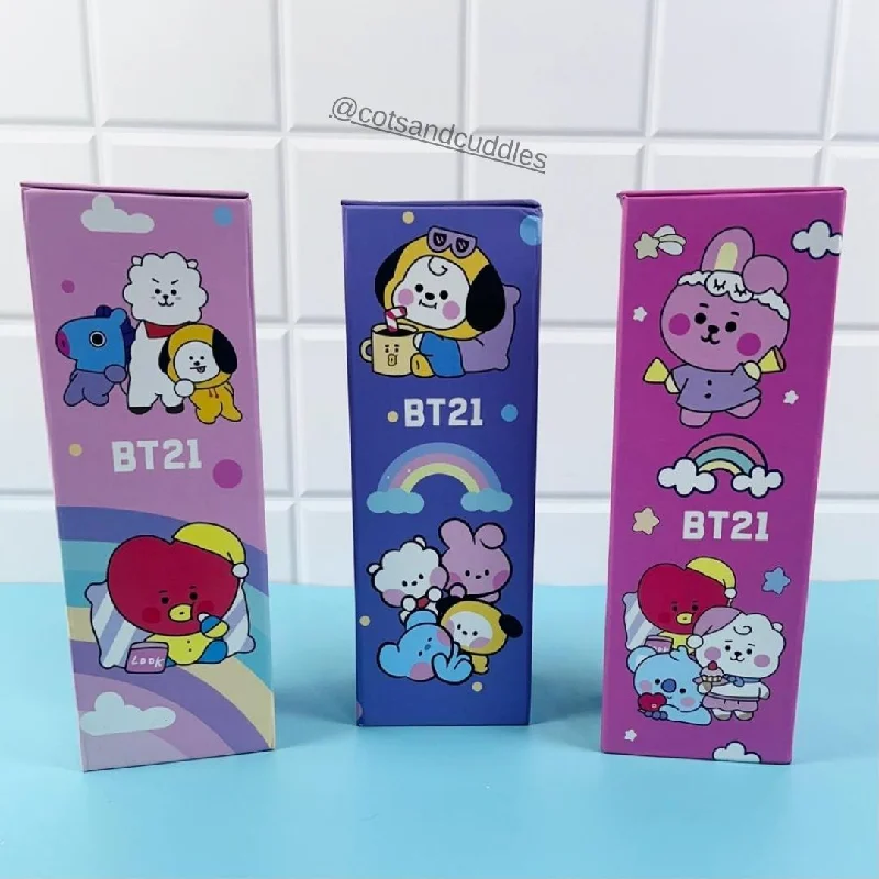 BT21 Attractive Foldable Desk Pen Holder