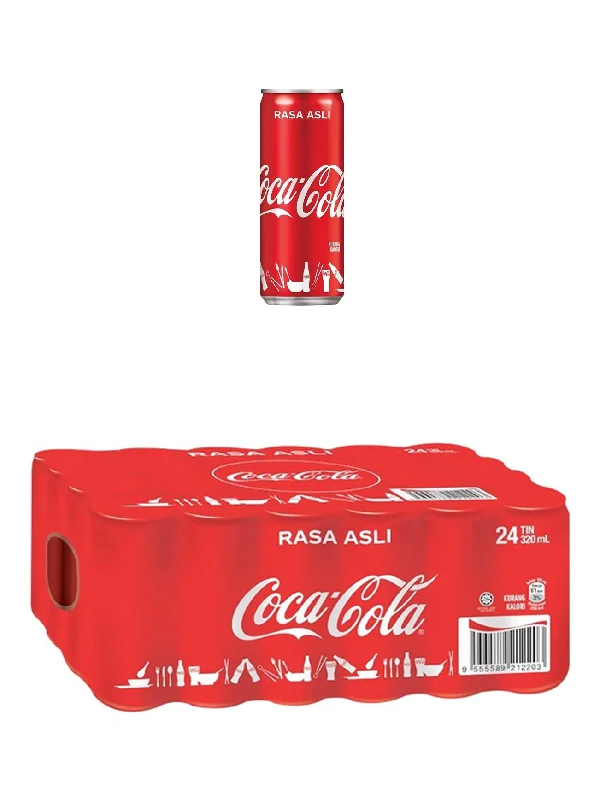 COCA-COLA RASA ASLI 24X320ML