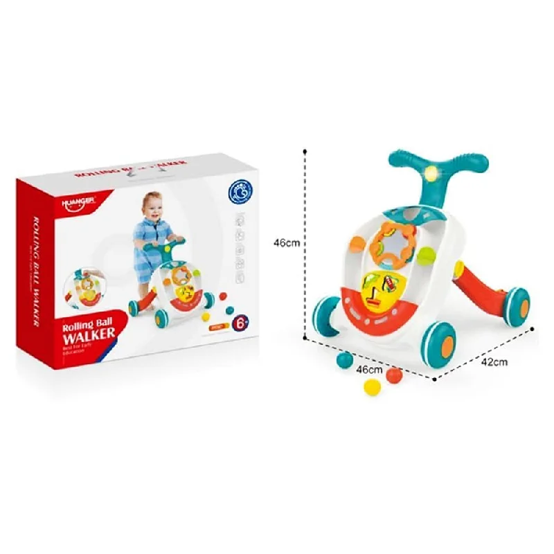 (Net)Baby Educational Musical Rolling Ball Walker Toys