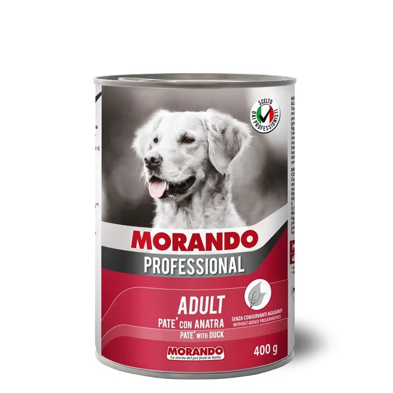 Morando Dog Wet Food Pate Duck 400g