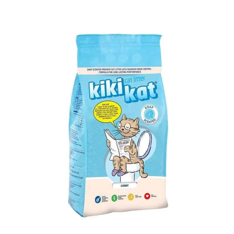 Kiki Kat Clumping Cat Litter Cleany 5L