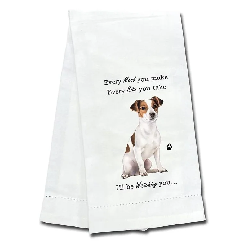 E & S Pets : "Every Meal You Make" Kitchen Towel -Jack Russell