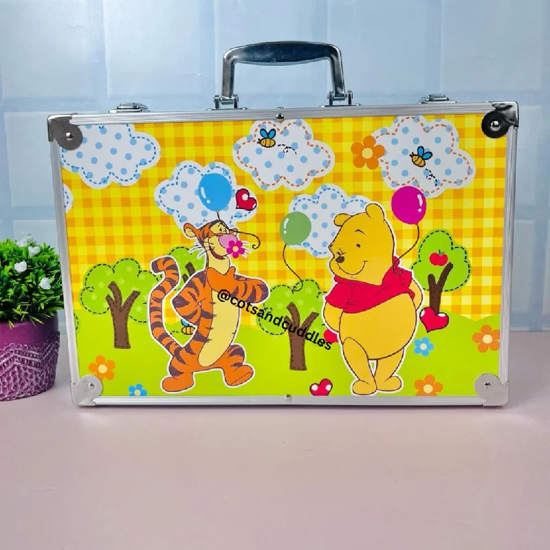 Pooh Bear Painting Theme 145pcs Art Painting Box for Kids & Adults