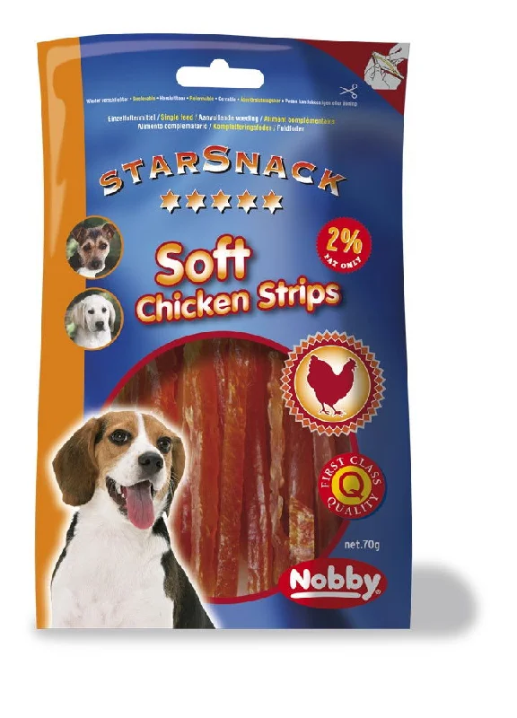 70011 NOBBY StarSnack Soft Chicken Strip 70g