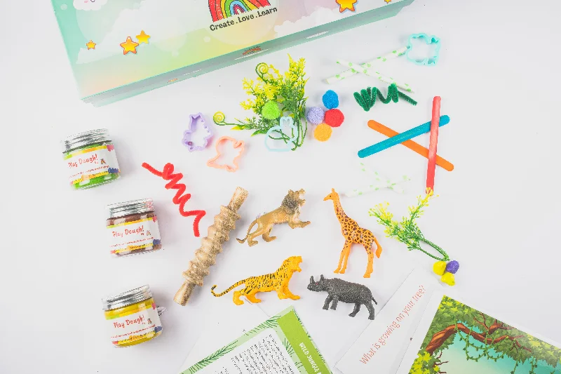 Wild Jungle Playdough Kit