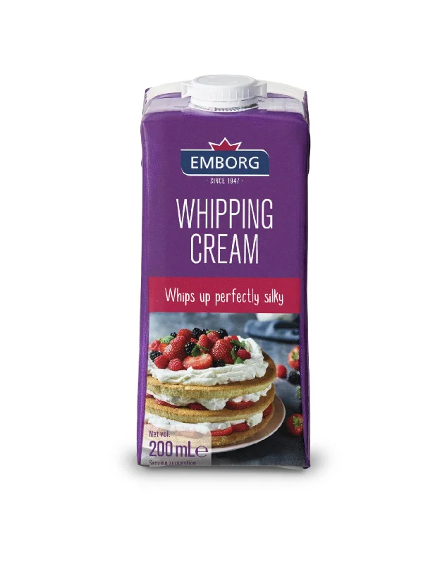 EMBORG UHT WHIPPING CREAM 200ML