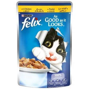 Purina Felix Chicken in Jelly 100g