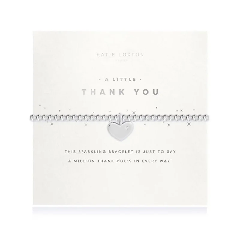 Katie Loxton : A Little Thank You Faceted Bracelet