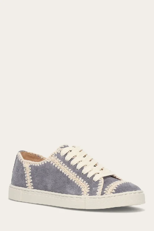 Ivy Crochet Low Lace Sneaker