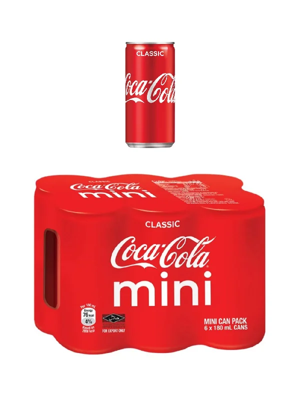 COKE CLASSIC 6X180ML