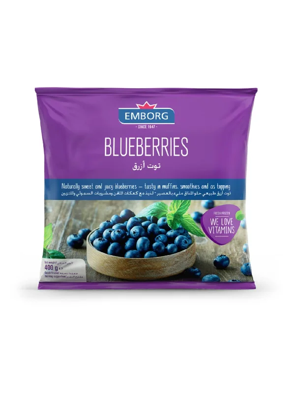 EMBORG BLUEBERRIES 400G