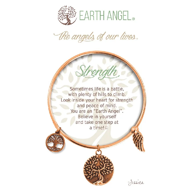 Earth Angel : Strength  Bracelet in Copper