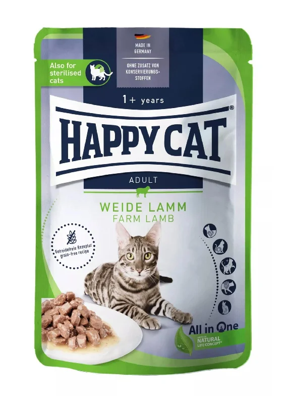 Happy Cat Wet Food Lamb for Sterilised 85g