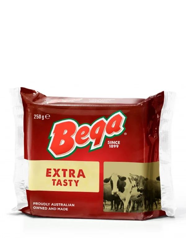 BEGA EXTRA TASTY BLOCK CHEDDAR 250G