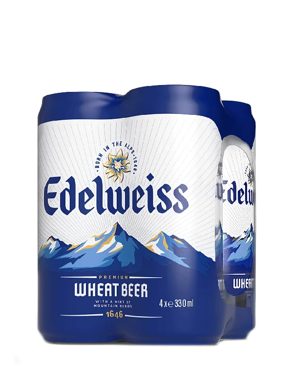 EDELWEISS WHEAT BEER 4X320ML