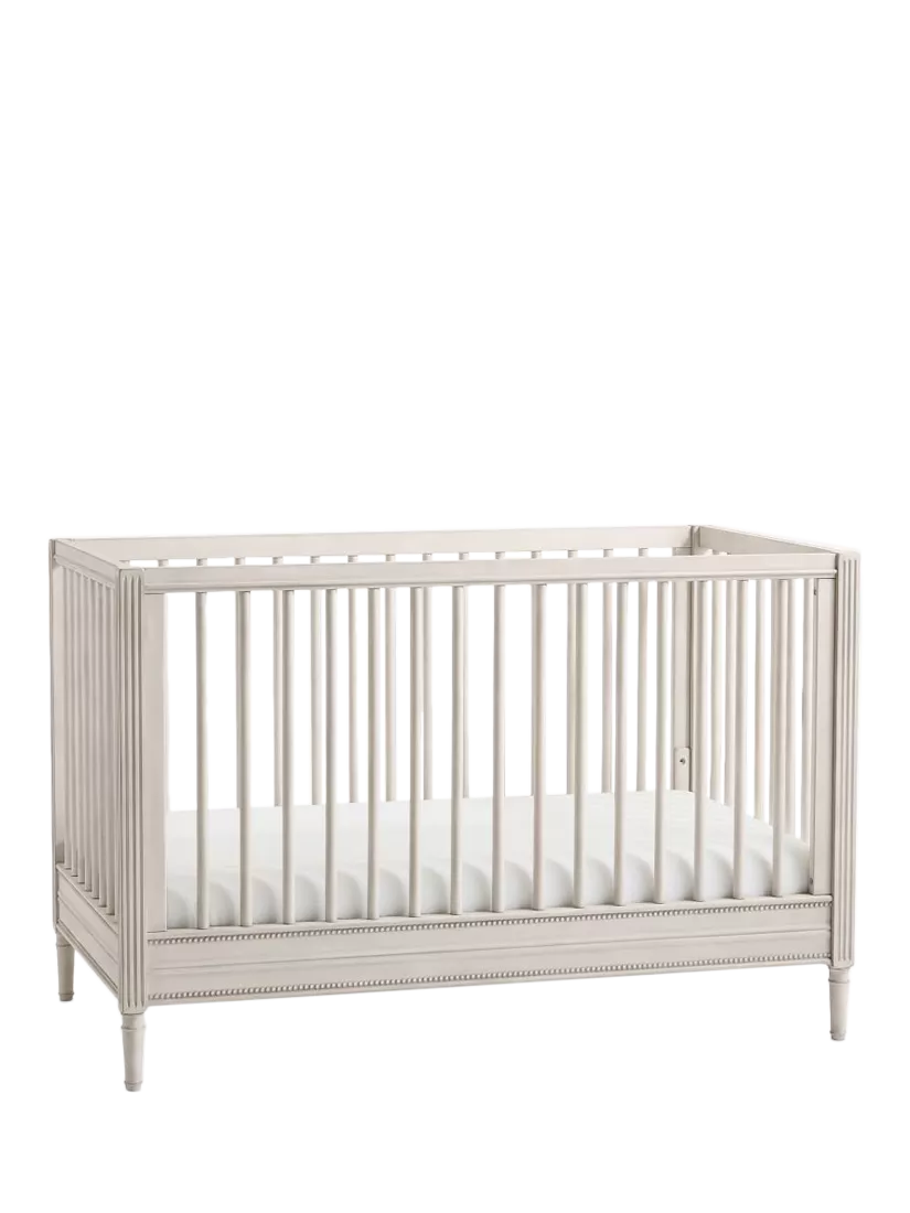 Pottery Barn Kids Harlow Convertible Cot, Antique Gray