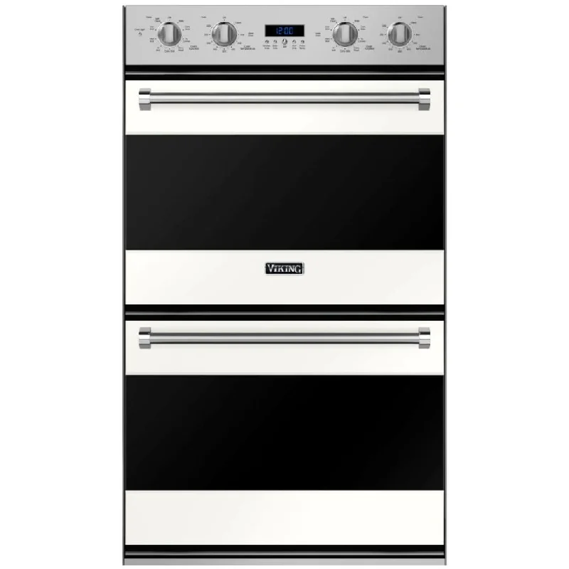 Viking 30-inch, 8.6 cu.ft. Built-in Double Wall Oven with TruConvec™ Convection Cooking RVDOE330PW