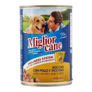 Miglior Dog Wet Food Chunks Chicken&Turkey 405g