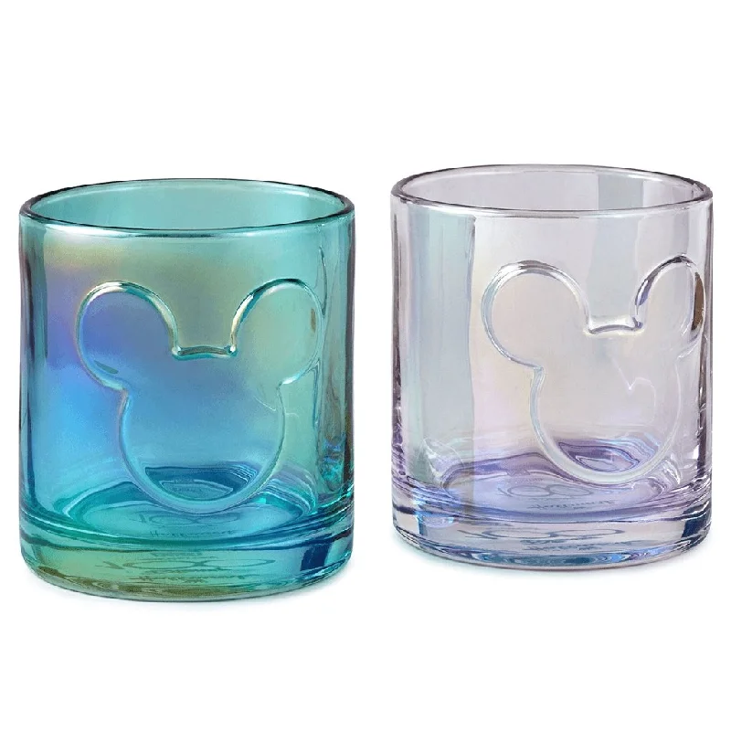 Hallmark : Disney 100 Years of Wonder Mickey Ears Glasses, Set of 2