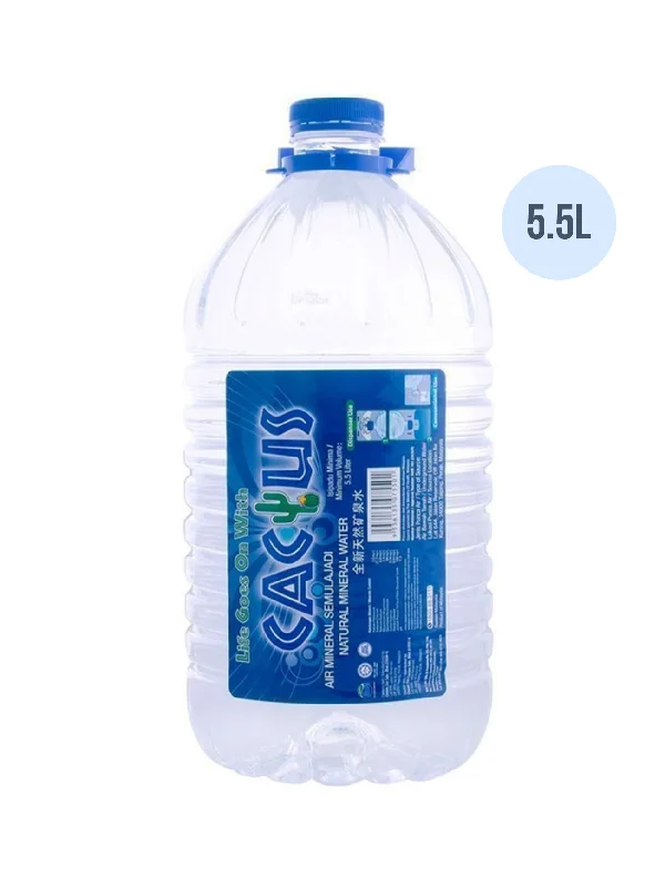 CACTUS MINERAL WATER 5.5L