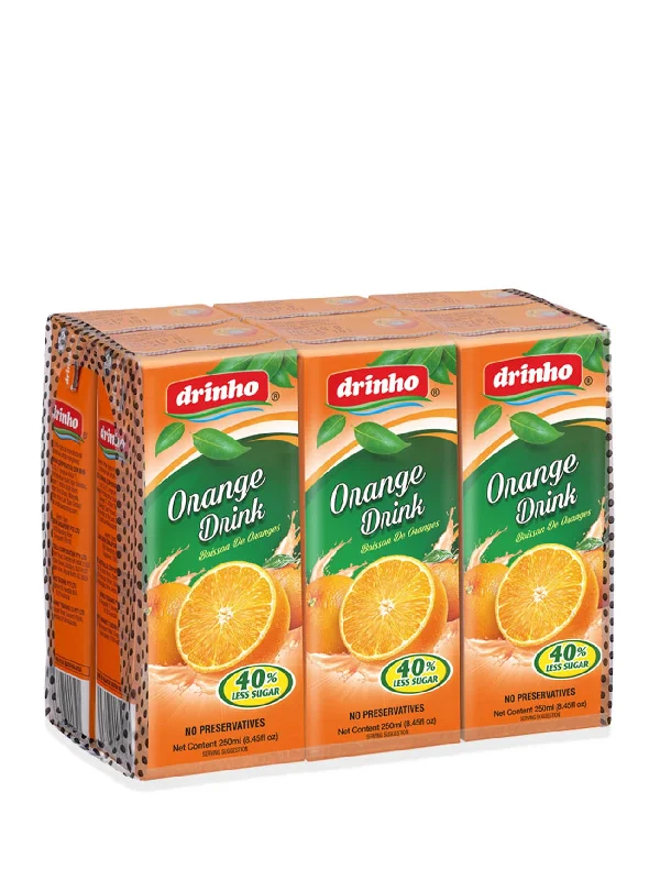 DRINHO ORANGE 6X250ML