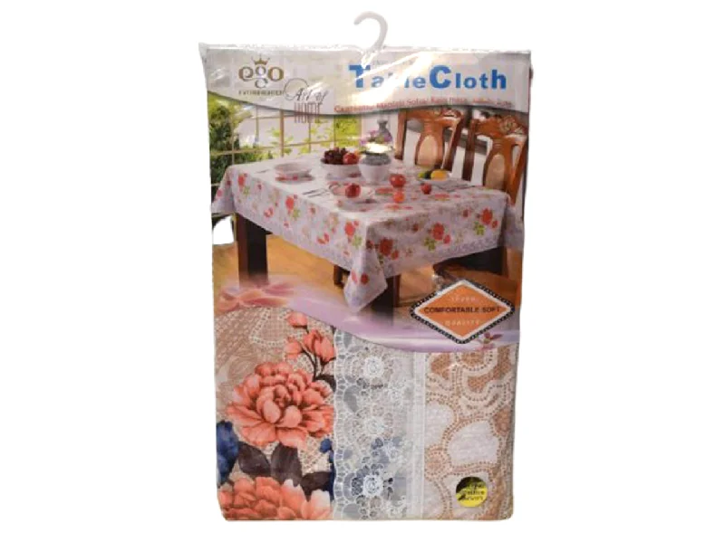 EGO Table Cloth With Lace - Rectangle 137x183cm