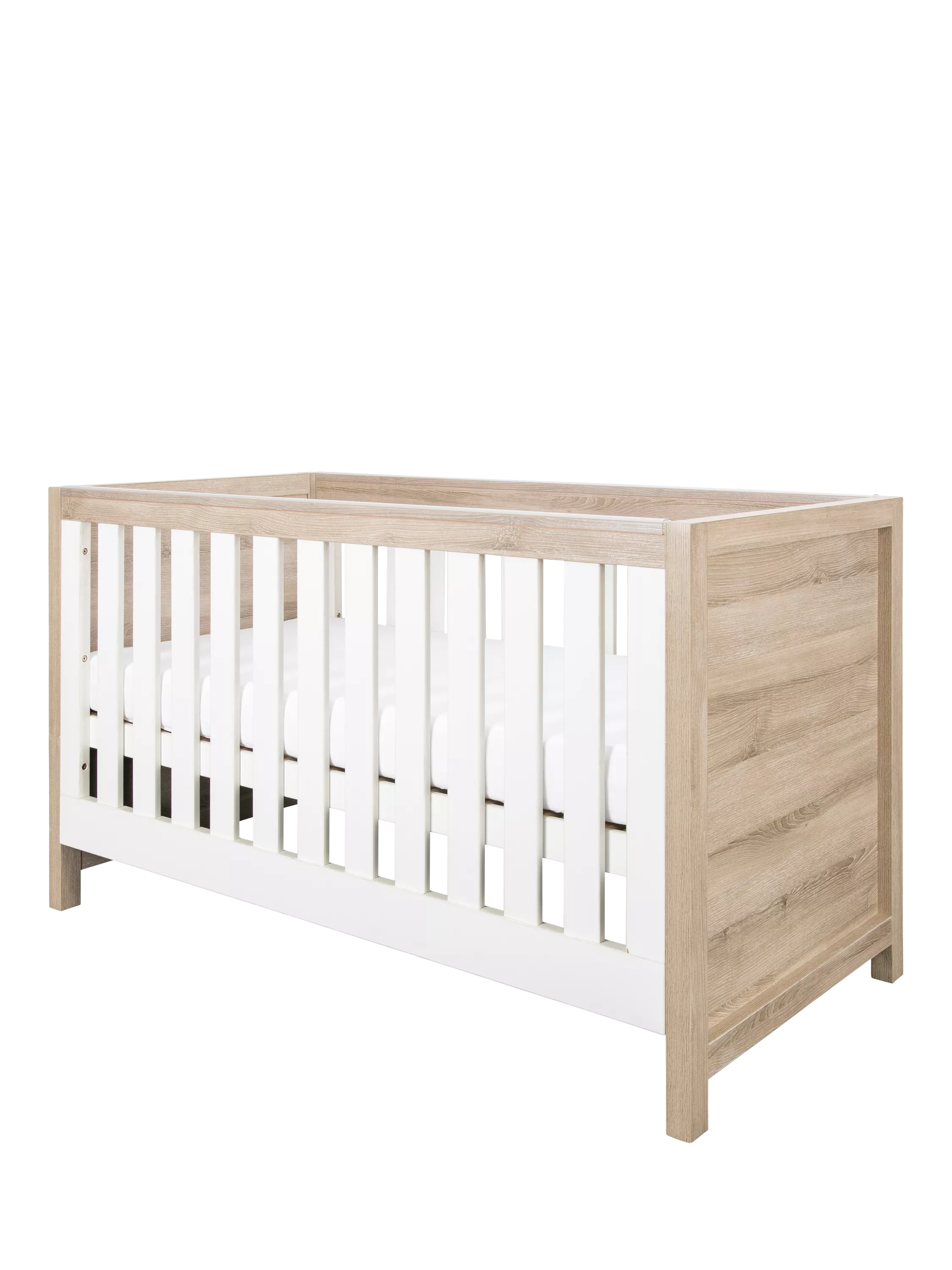 Tutti Bambini Modena Cotbed, White/Oak