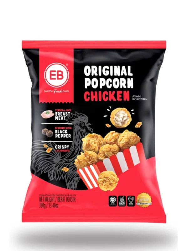 EB ORIGINAL POPCORN CHICKEN 380G