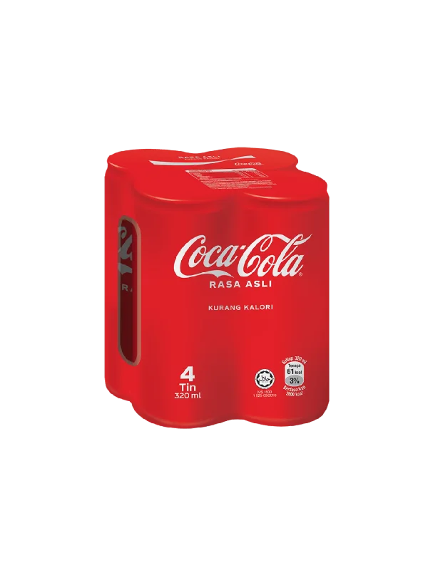 COCA-COLA RASA ASLI 4X320ML