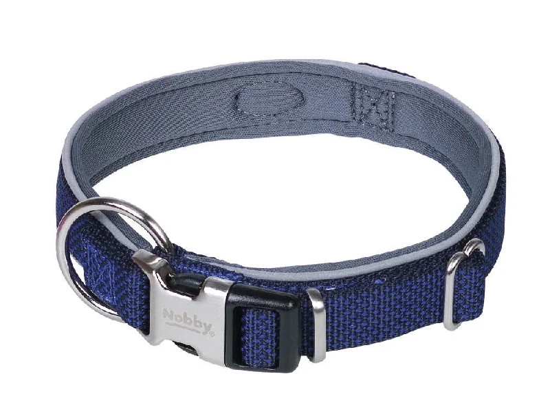 80632-07 NOBBY Collar "Classic Preno Royal" navy L: 54-65 cm; W: 25/35 mm