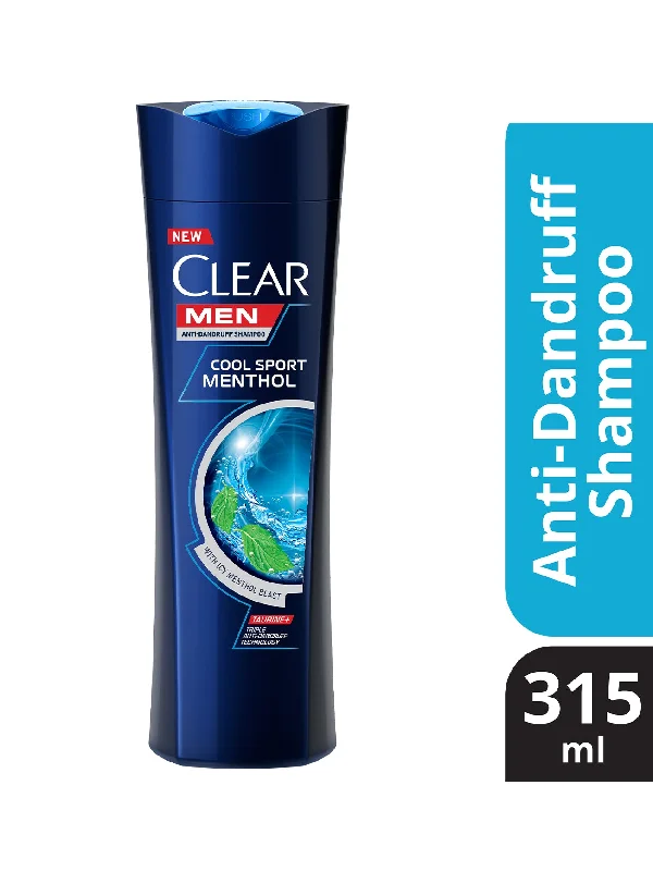 CLEAR MEN SHP COOL SPORT MENTHOL 315ML