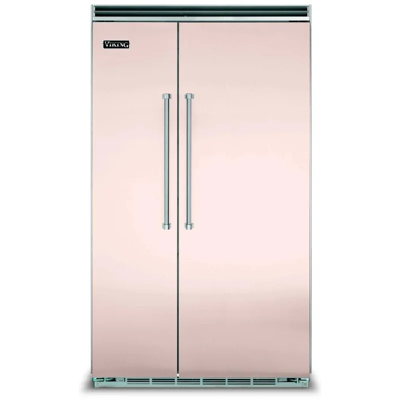 Viking 48-inch, 29.05 cu.ft. Built-in Side-by-Side Refrigerator with Internal Automatic Ice Machine VCSB5483BH